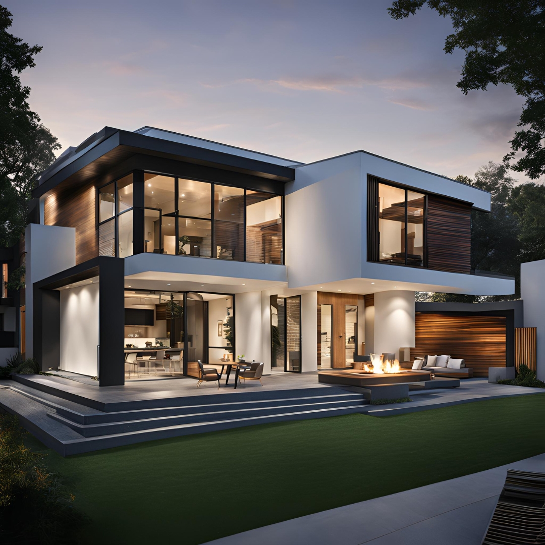 modern architecture house