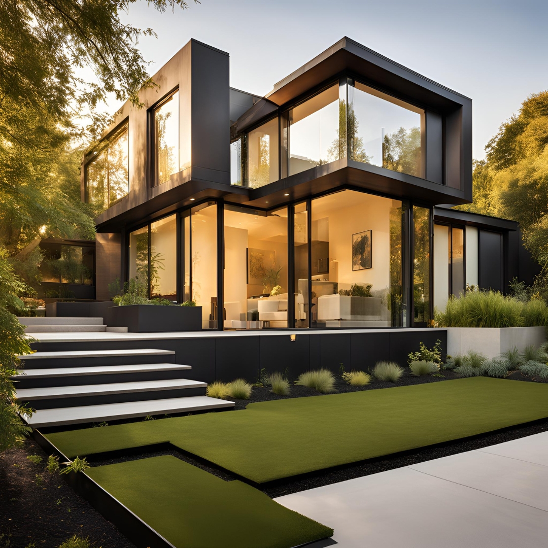 modern architecture house