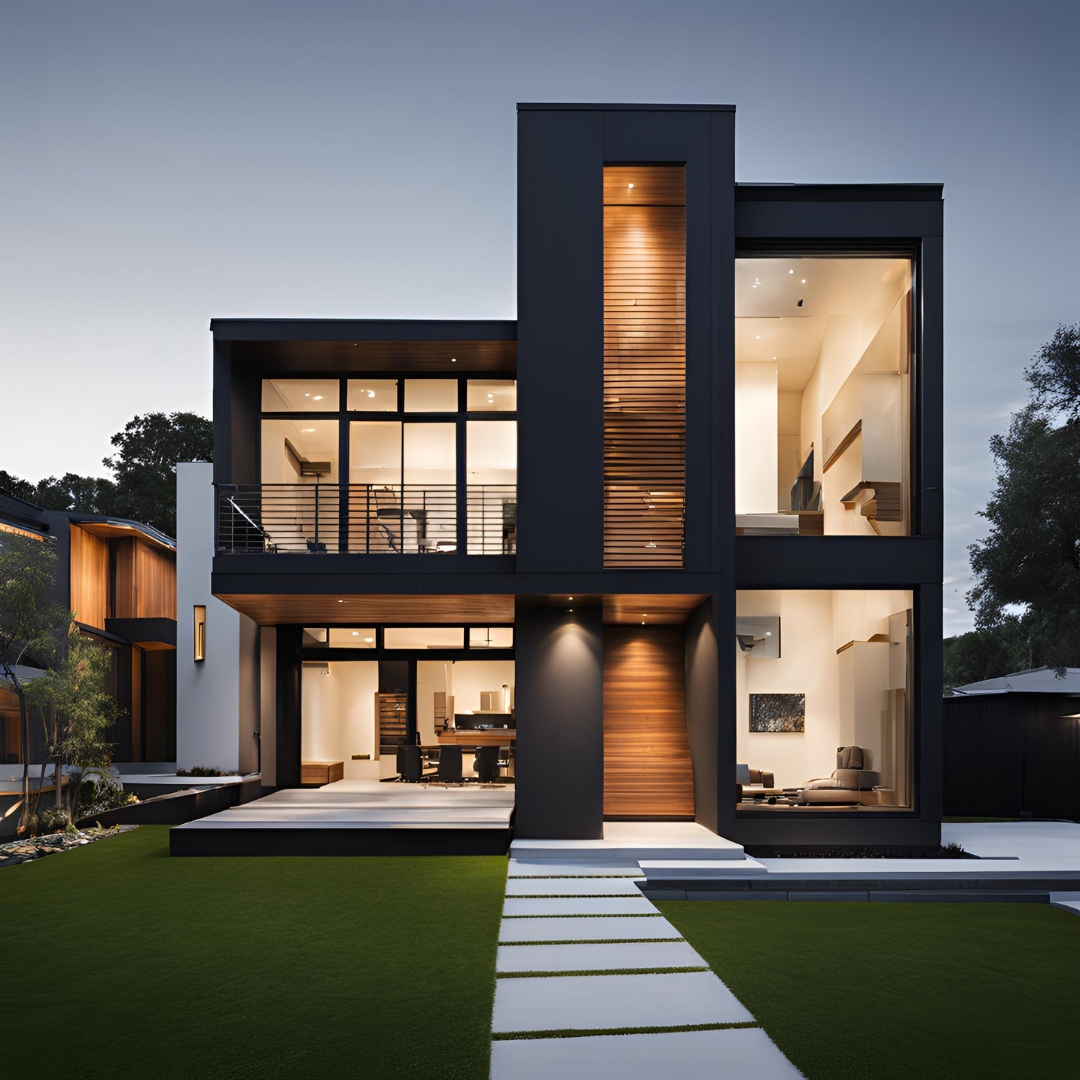 modern architecture house