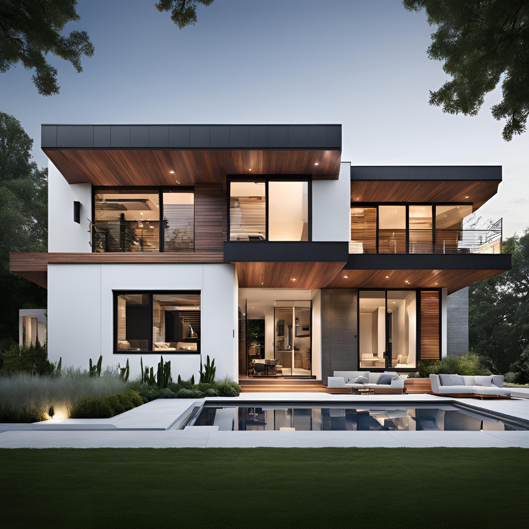modern architecture house