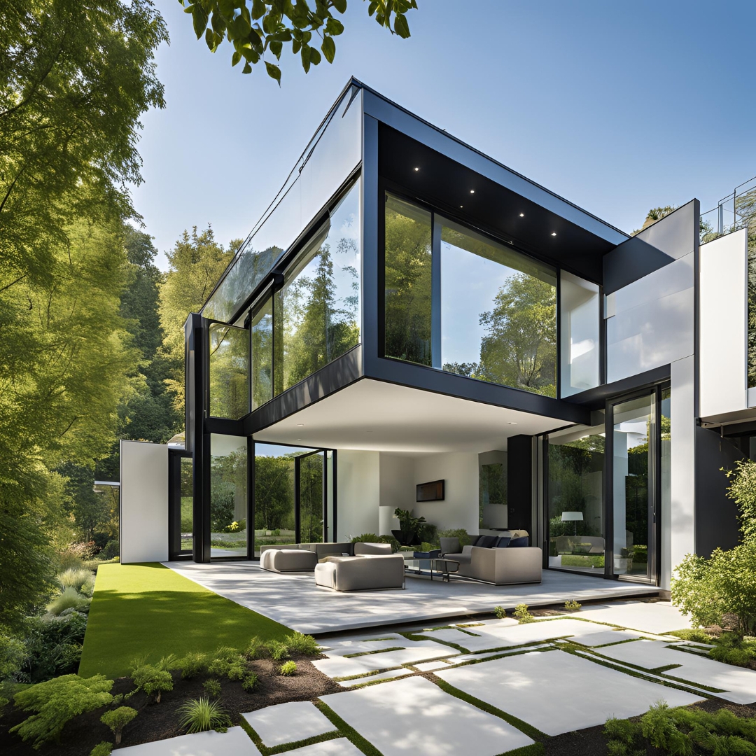 modern architecture house